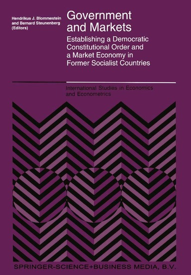 H.J. Blommestein, B. Steunenberg - Government and Markets, Inbunden