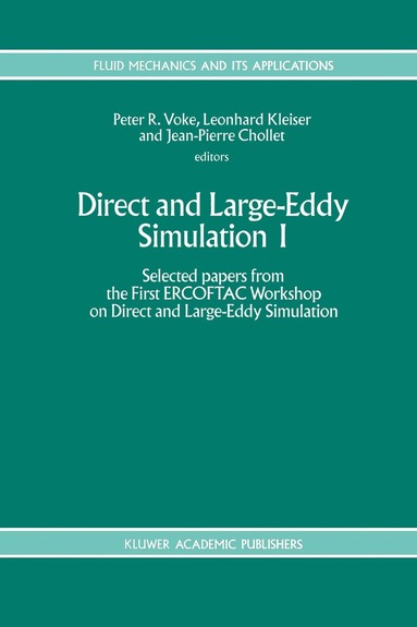 bokomslag Direct and Large-Eddy Simulation I