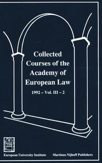 bokomslag Collected Courses of the Academy of European Law:The Protection of Human Rights in Europe, 1992
