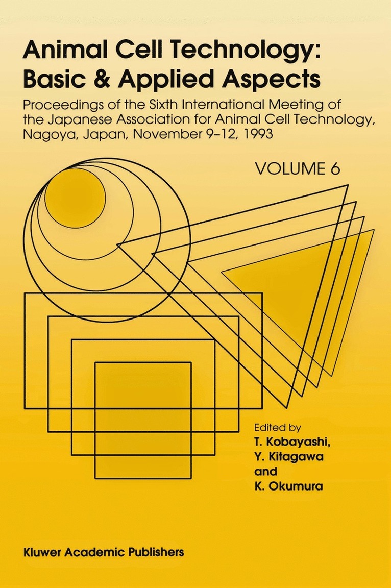 Animal Cell Technology: Basic & Applied Aspects 1