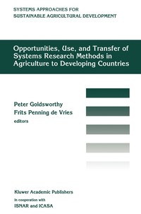 bokomslag Opportunities, use, and transfer of systems research methods in agriculture to developing countries