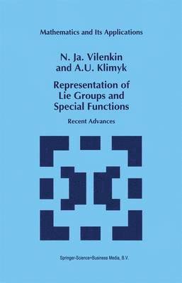 bokomslag Representation of Lie Groups and Special Functions