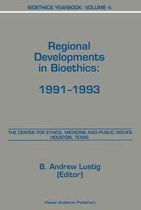 bokomslag Bioethics Yearbook