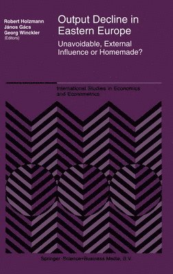 Robert Holzmann, Georg Winckler, Robert Holzmann, Janos Gacs, Georg Winckler - Output Decline in Eastern Europe, Inbunden