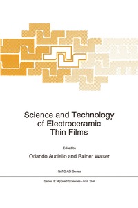 bokomslag Science and Technology of Electroceramic Thin Films