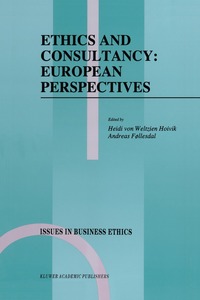 bokomslag Ethics and Consultancy: European Perspectives