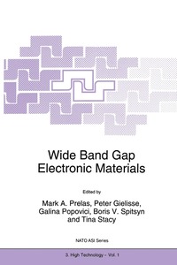 bokomslag Wide Band Gap Electronic Materials