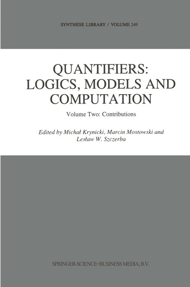 bokomslag Quantifiers: Logics, Models and Computation