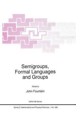 bokomslag Semigroups, Formal Languages and Groups
