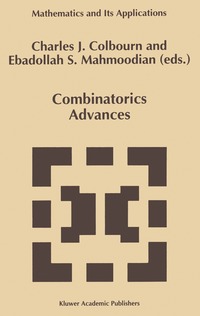 bokomslag Combinatorics Advances