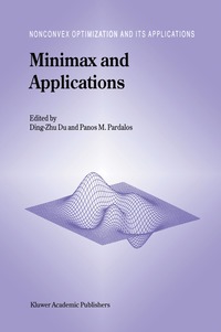 bokomslag Minimax and Applications