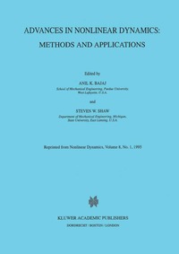 bokomslag Advances in Nonlinear Dynamics: Methods and Applications