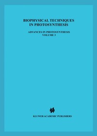 bokomslag Biophysical Techniques in Photosynthesis