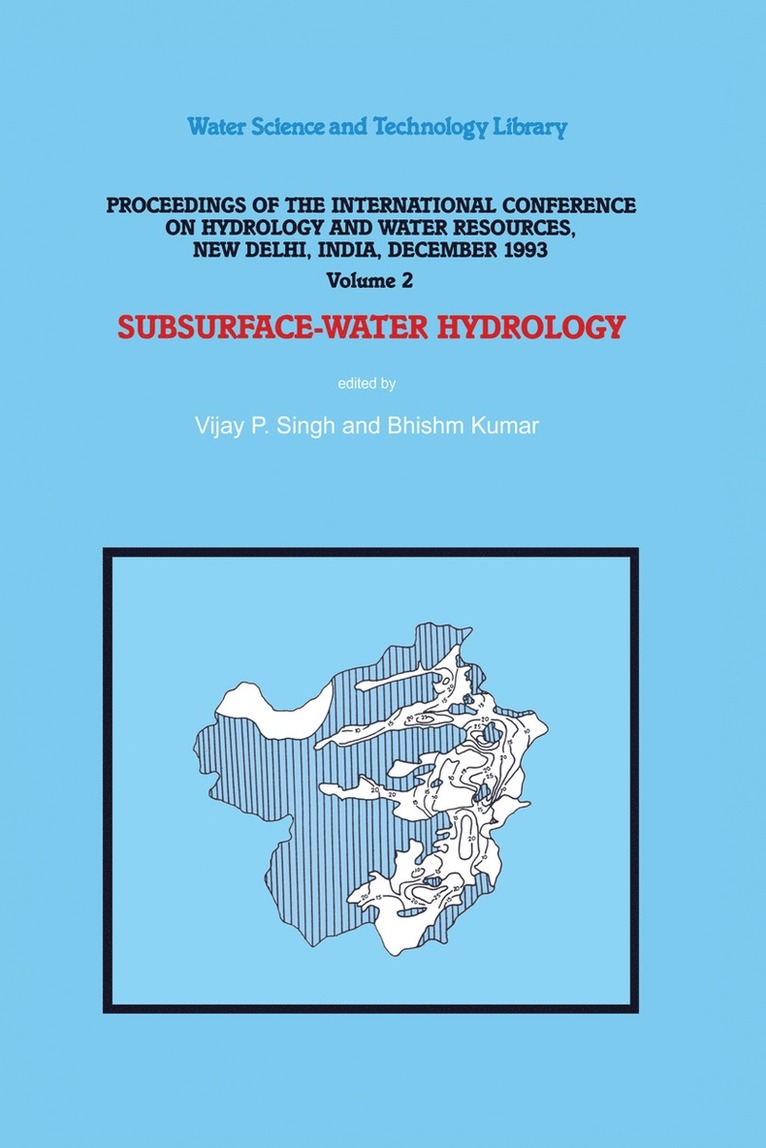 Subsurface-Water Hydrology 1