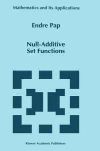 bokomslag Null-Additive Set Functions