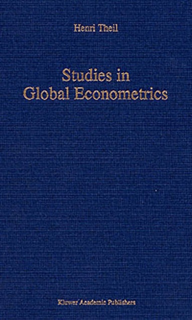 H. Theil - Studies in Global Econometrics, Inbunden