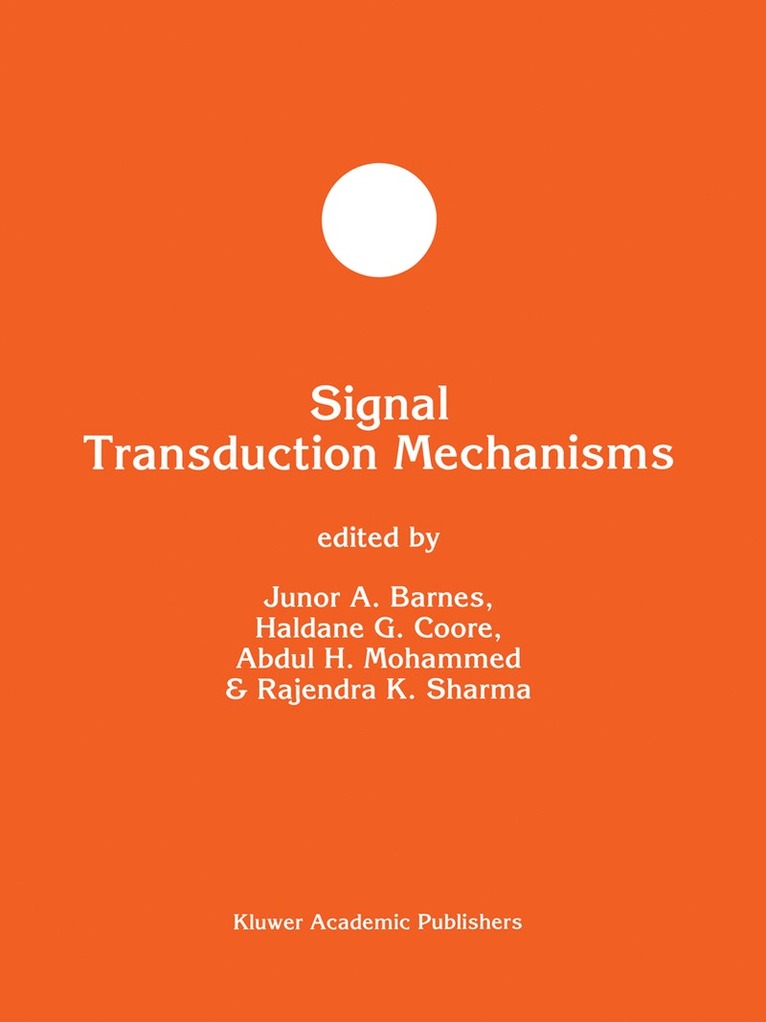 Signal Transduction Mechanisms 1