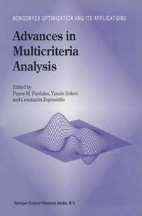 bokomslag Advances in Multicriteria Analysis