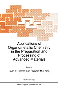 bokomslag Applications of Organometallic Chemistry in the Preparation and Processing of Advanced Materials