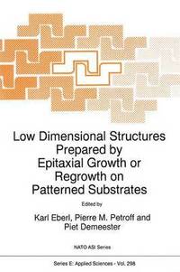 bokomslag Low Dimensional Structures Prepared by Epitaxial Growth or Regrowth on Patterned Substrates