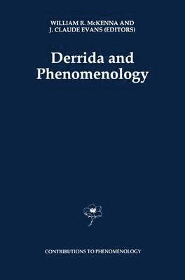 W. Mckenna, J. Claude Evans, W. McKenna - Derrida and Phenomenology, Inbunden