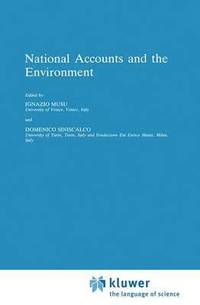 bokomslag National Accounts and the Environment
