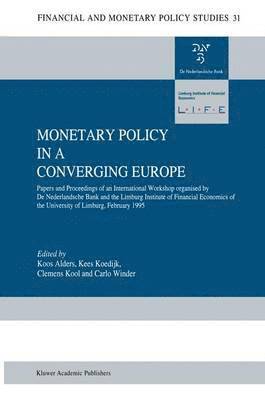 Monetary Policy in a Converging Europe 1