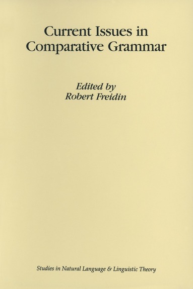 bokomslag Current Issues in Comparative Grammar