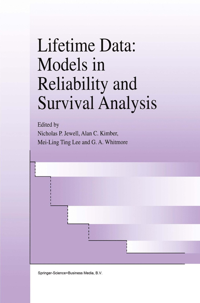 Nicholas P. Jewell, Alan C. Kimber, Mei-Ling Ting Lee, G. Alex Whitmore - Lifetime Data: Models in Reliability and Survival Analysis, Inbunden