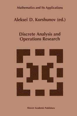 bokomslag Discrete Analysis and Operations Research