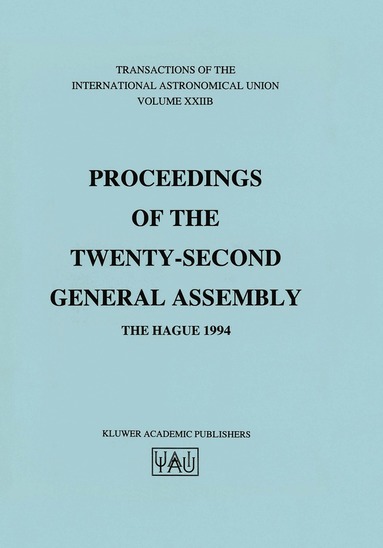 Immo Appenzeller - Transactions of the International Astronomical Union, Häftad