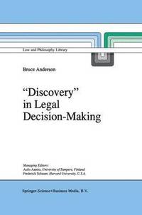 bokomslag `Discovery' in Legal Decision-Making