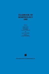 bokomslag Yearbook of Morphology 1995