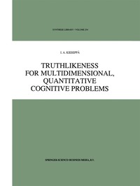 bokomslag Truthlikeness for Multidimensional, Quantitative Cognitive Problems