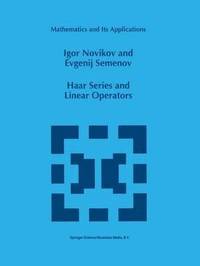 bokomslag Haar Series and Linear Operators