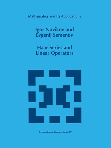 bokomslag Haar Series and Linear Operators