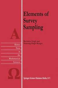 bokomslag Elements of Survey Sampling