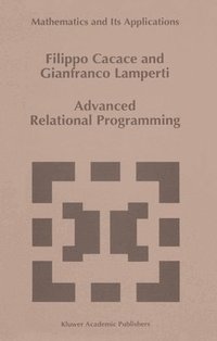 bokomslag Advanced Relational Programming
