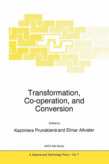 Kazimiera Prunskiene, Elmar Altvater - Transformation, Co-operation, and Conversion, Inbunden
