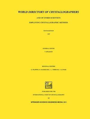 Yves Epelboin - World Directory of Crystallographers, Häftad