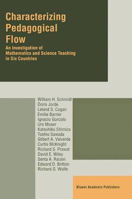 W.H. Schmidt, W. H. Schmidt, W H Schmidt - Characterizing Pedagogical Flow, Inbunden