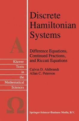 bokomslag Discrete Hamiltonian Systems