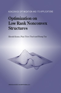 bokomslag Optimization on Low Rank Nonconvex Structures