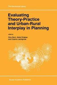 bokomslag Evaluating Theory-Practice and Urban-Rural Interplay in Planning