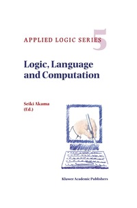 bokomslag Logic, Language and Computation