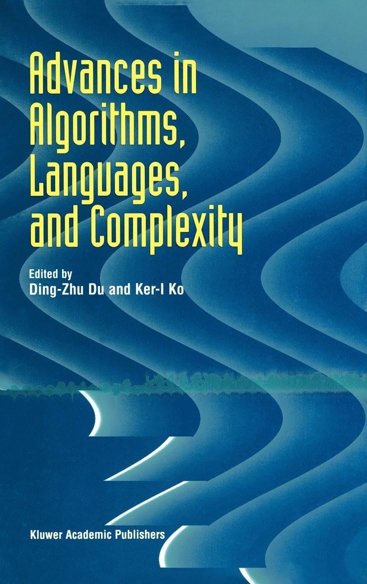 Advances in Algorithms, Languages, and Complexity