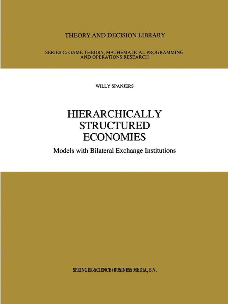 Hierarchically Structured Economies 1