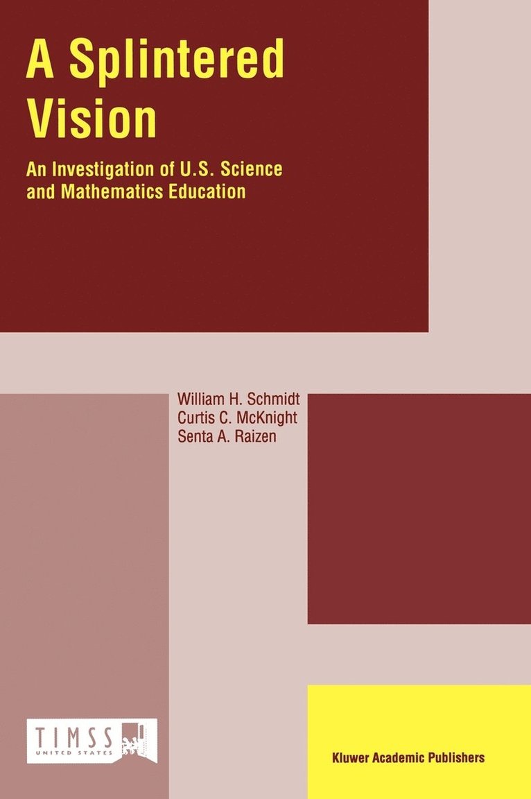 W.H. Schmidt, Curtis C. McKnight, S. Raizen, W. H. Schmidt - Splintered Vision, Inbunden