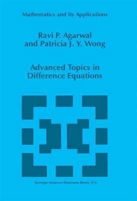 Advanced Topics in Difference Equations 1