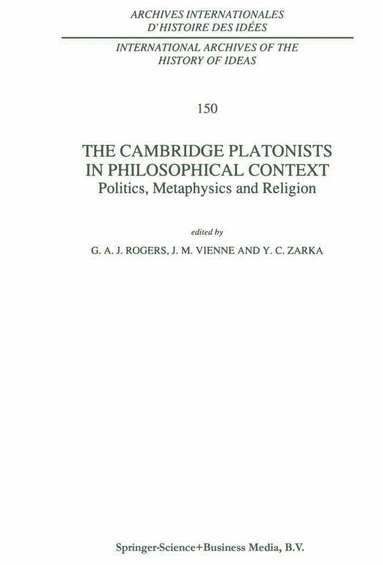 G.A. Rogers, J.-M. Vienne, Y.C. Zarka - Cambridge Platonists in Philosophical Context, Inbunden